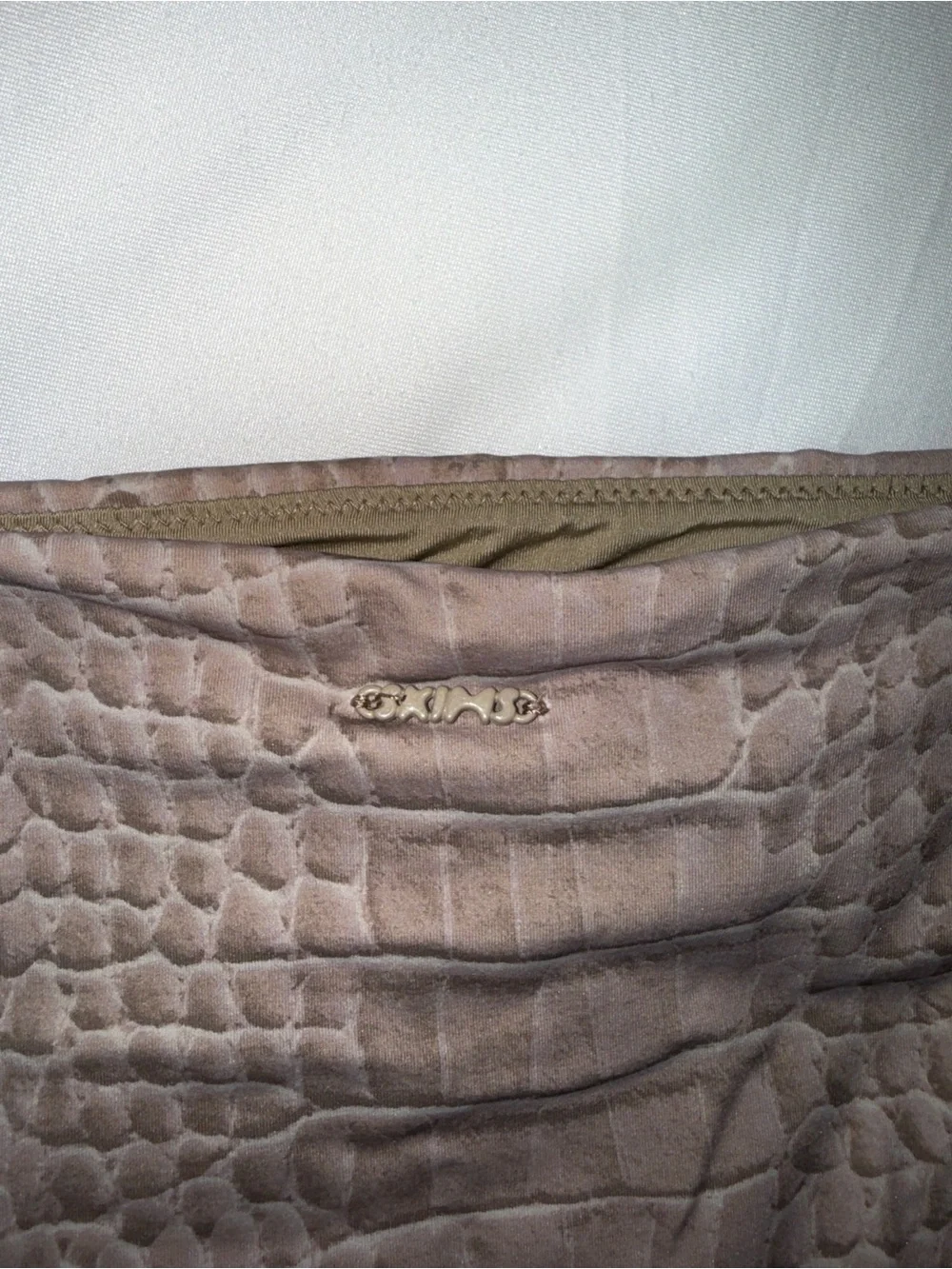 SKIMS High-Cut Bikini Bottom TAUPE **medium
